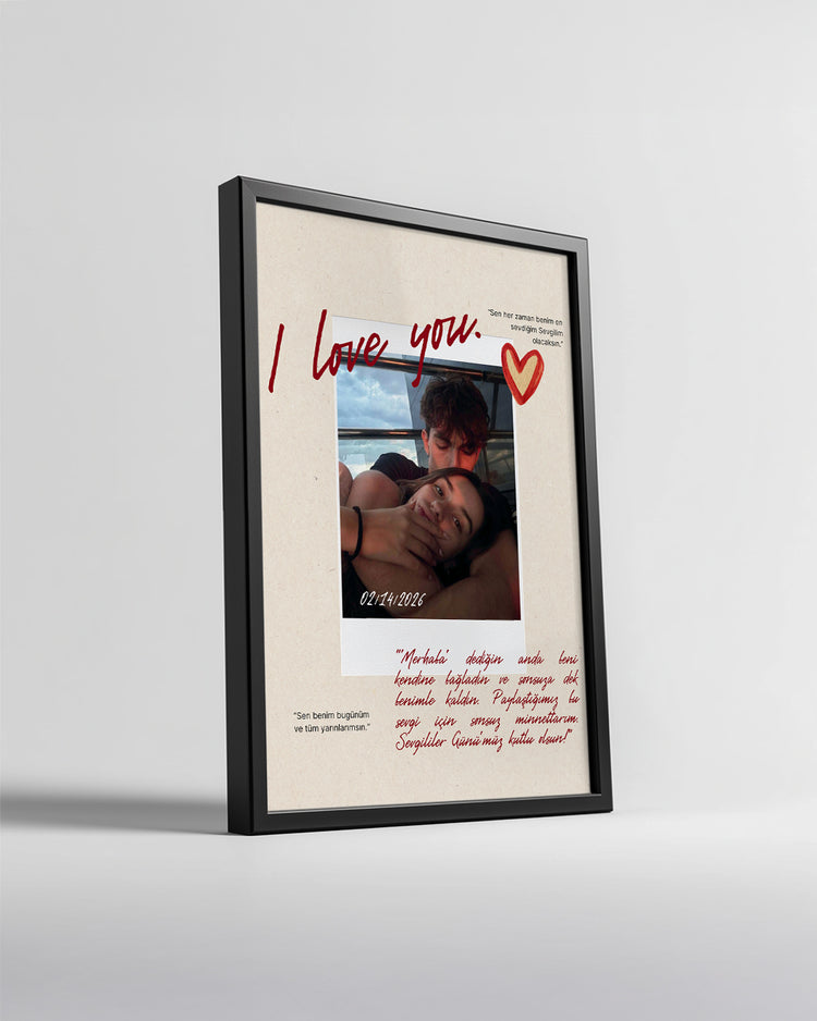 Sonsuz Sevgilim Poster Tablo