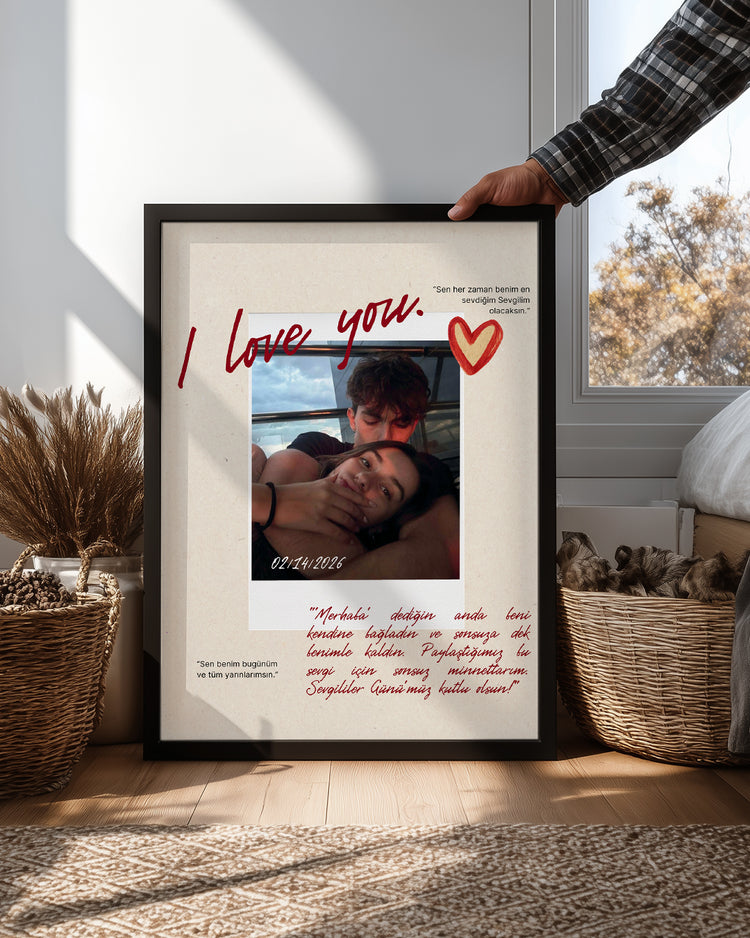 Sonsuz Sevgilim Poster Tablo