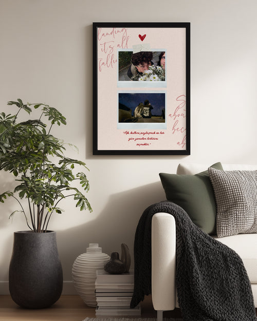 Aşk Bir Seçimdir Poster Tablo