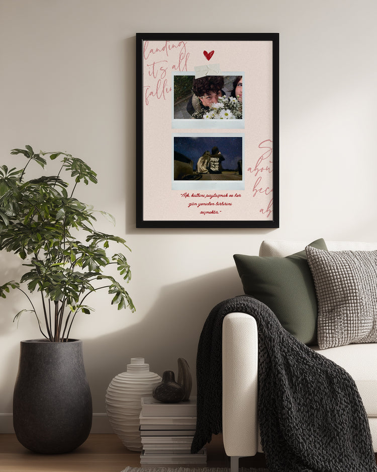 Aşk Bir Seçimdir Poster Tablo