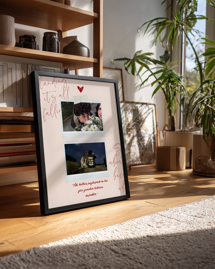 Aşk Bir Seçimdir Poster Tablo