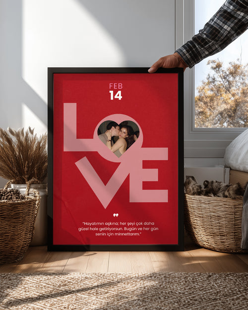 Love Story Poster Tablo