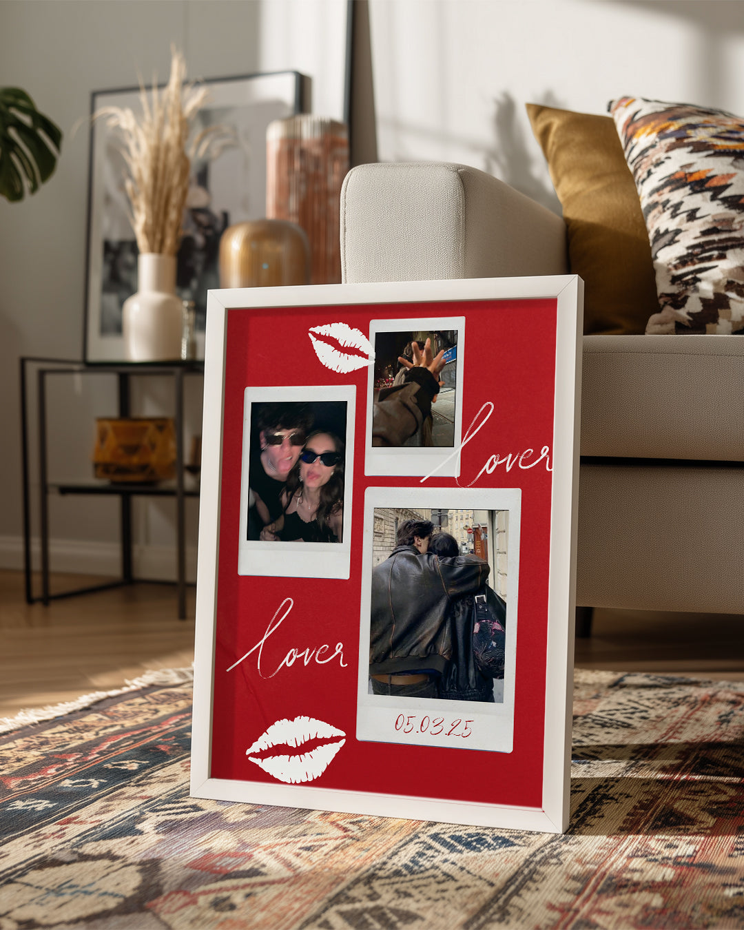 Aşkla Sarıl Poster Tablo