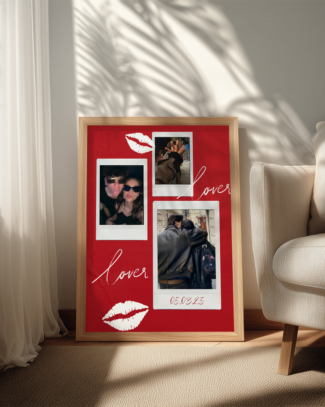 Aşkla Sarıl Poster Tablo