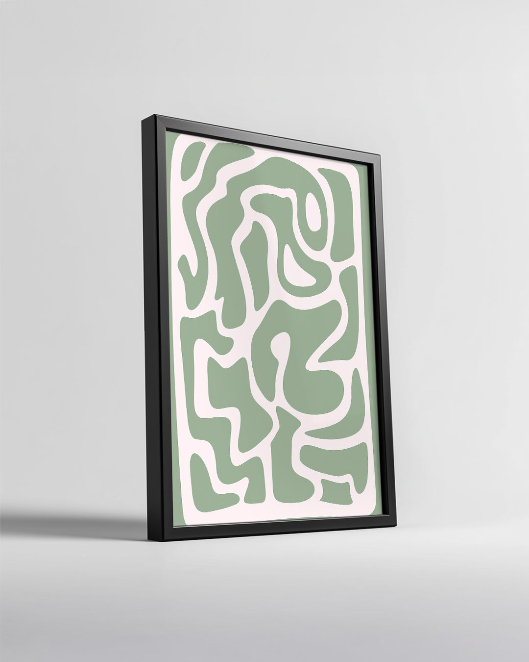 Sage Swirl Poster Tablosu