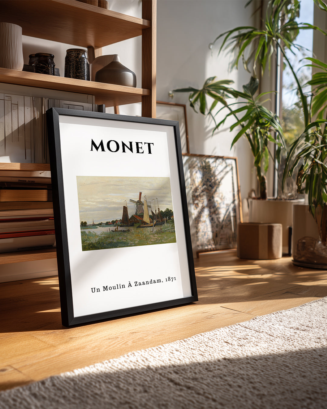 Sağmalık Zamanı - Claude Monet - 1871 Poster Tablosu