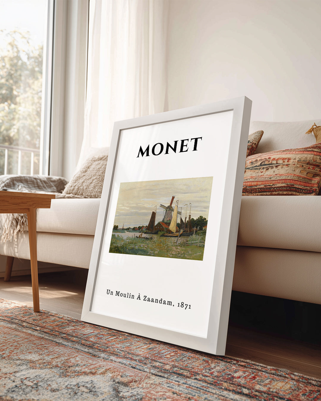 Sağmalık Zamanı - Claude Monet - 1871 Poster Tablosu