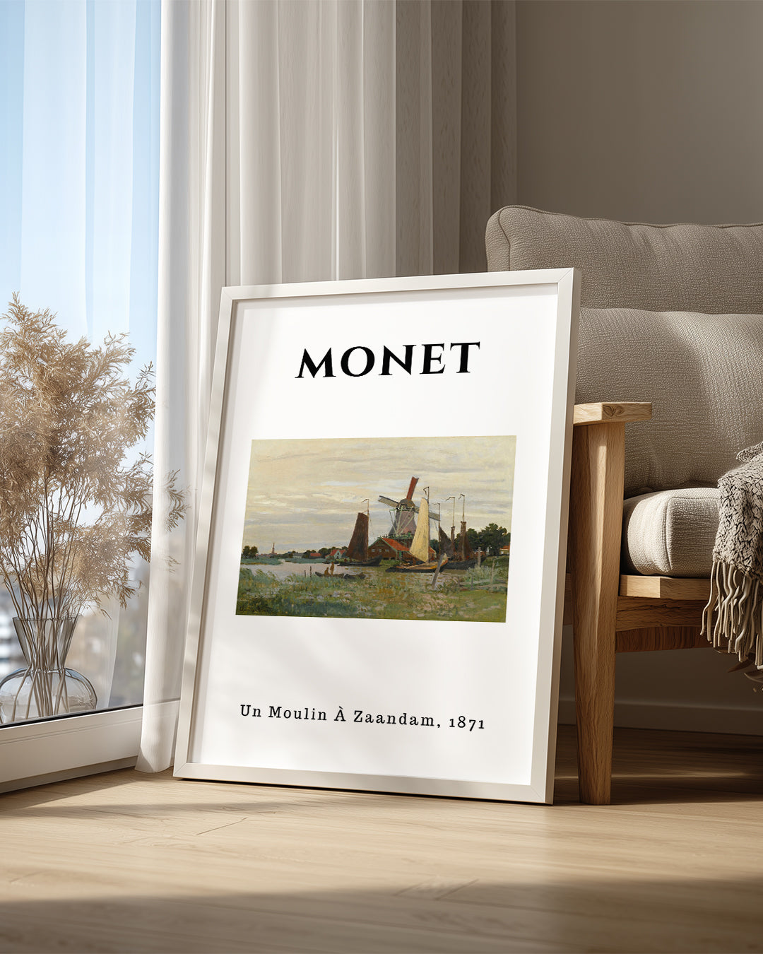 Sağmalık Zamanı - Claude Monet - 1871 Poster Tablosu