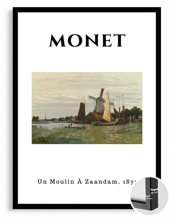 Sağmalık Zamanı - Claude Monet - 1871 Poster Tablosu
