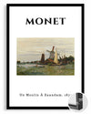 Sağmalık Zamanı - Claude Monet - 1871 Poster Tablosu