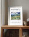 Saint Paulun Hastanesinin Arkasından Panorama - Vincent van Gogh - 1889 Poster Tablosu