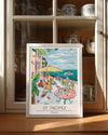 Saint Tropez Fransa Poster Tablosu