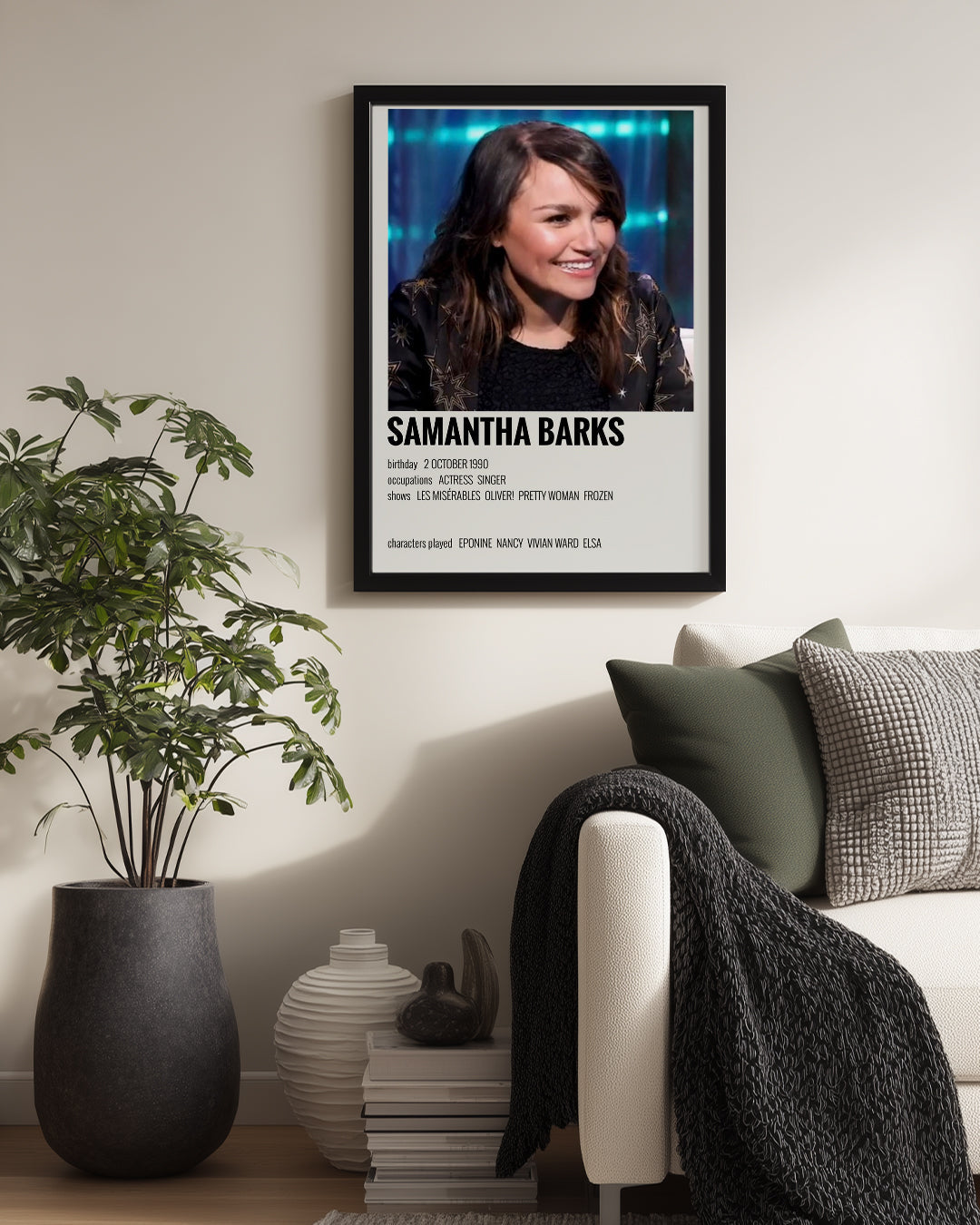 Samantha Barks Poster Tablosu