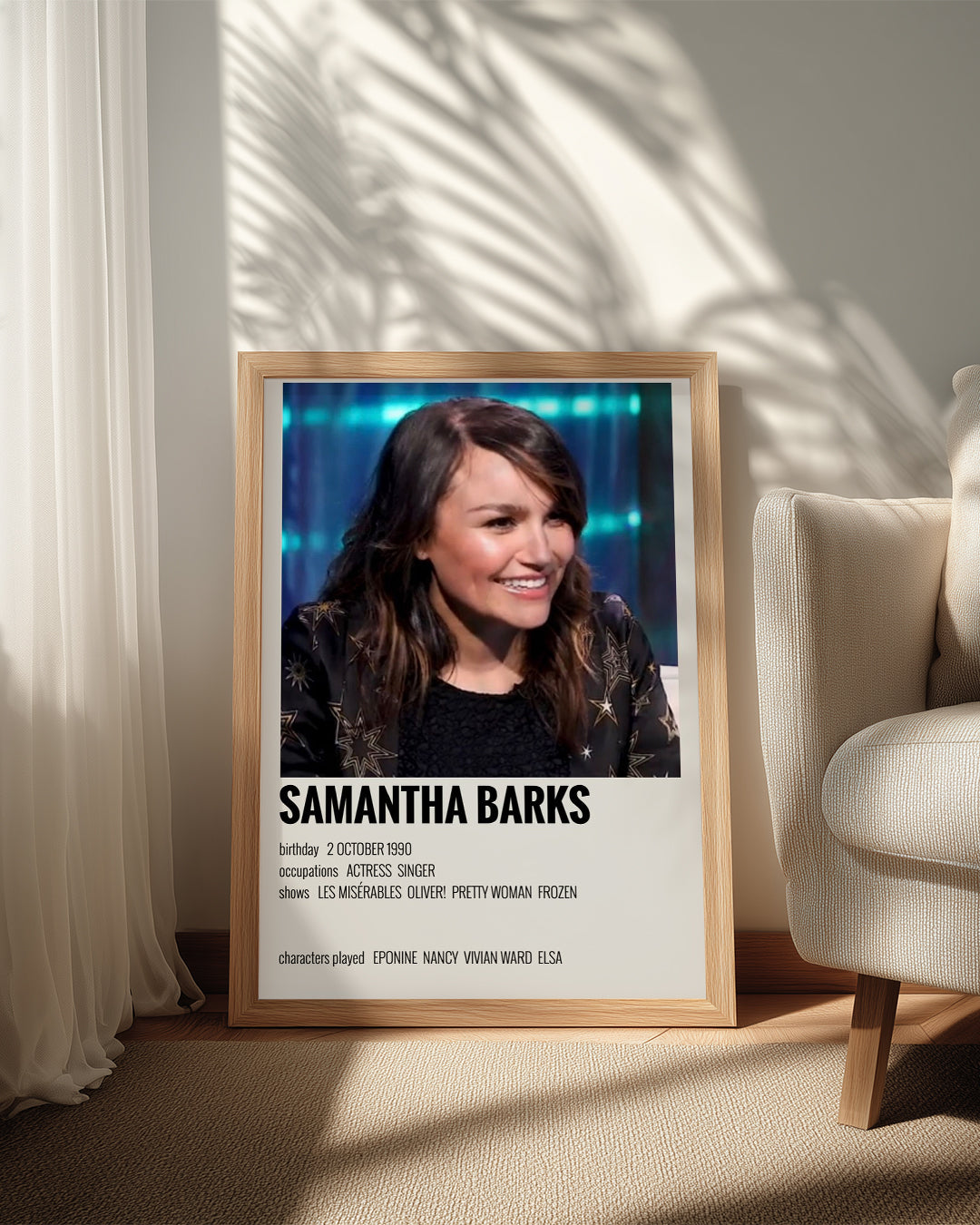 Samantha Barks Poster Tablosu