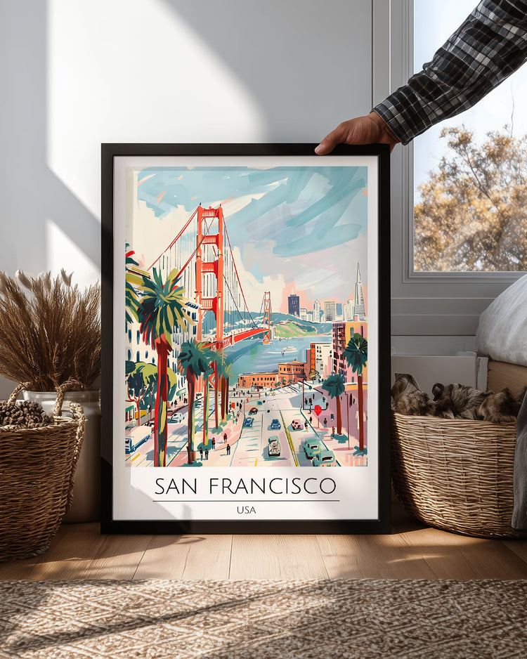 San Francisco ABD Poster Tablosu