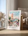 San Francisco ABD Poster Tablosu