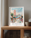 San Francisco ABD Poster Tablosu