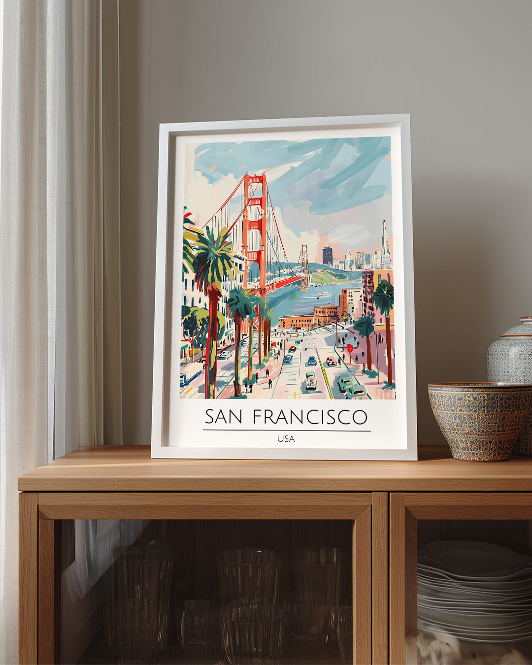San Francisco ABD Poster Tablosu