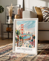 San Francisco ABD Poster Tablosu