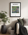 Sanatçının Bahçesi - Claude Monet - 1900 Poster Tablosu