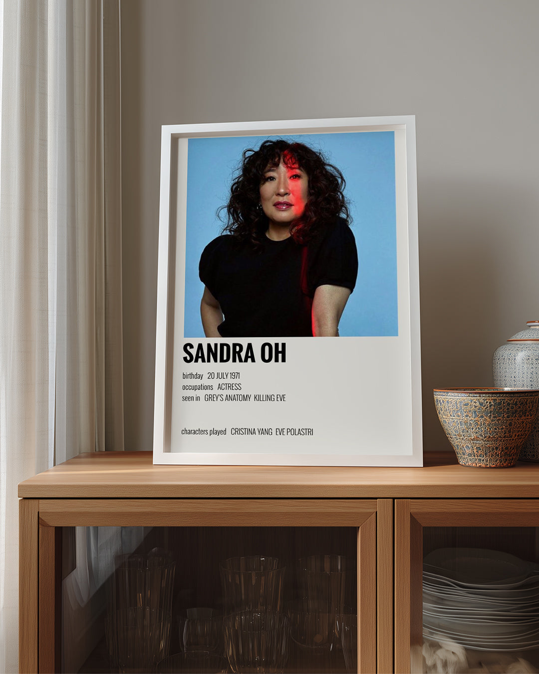 Sandra Oh Poster Tablosu