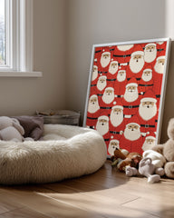 Santa Army Poster Tablosu
