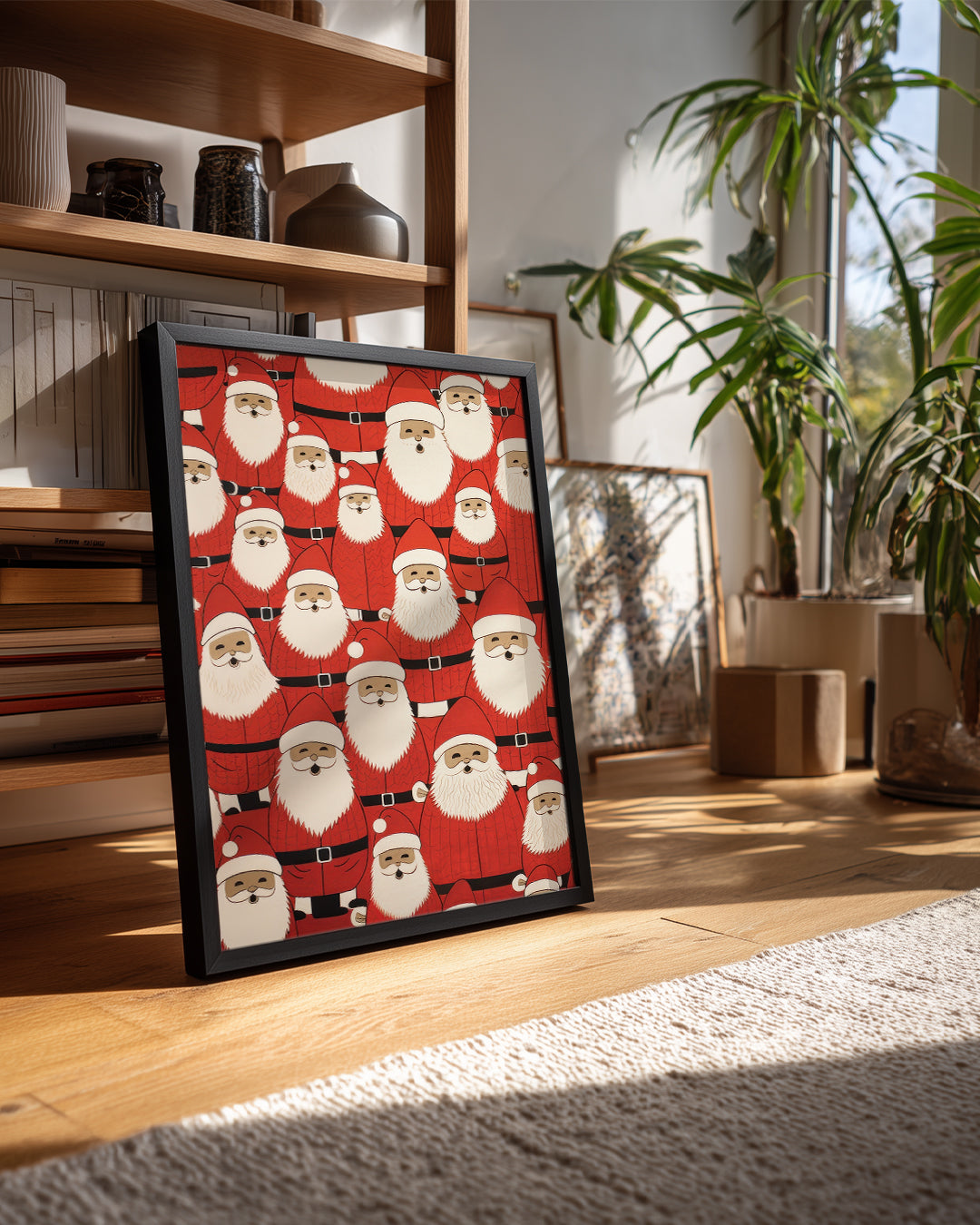 Santa Army Poster Tablosu