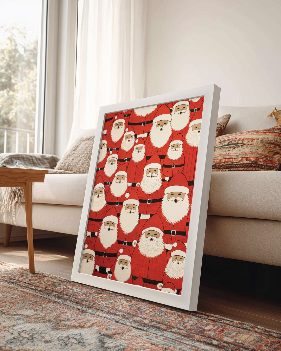 Santa Army Poster Tablosu