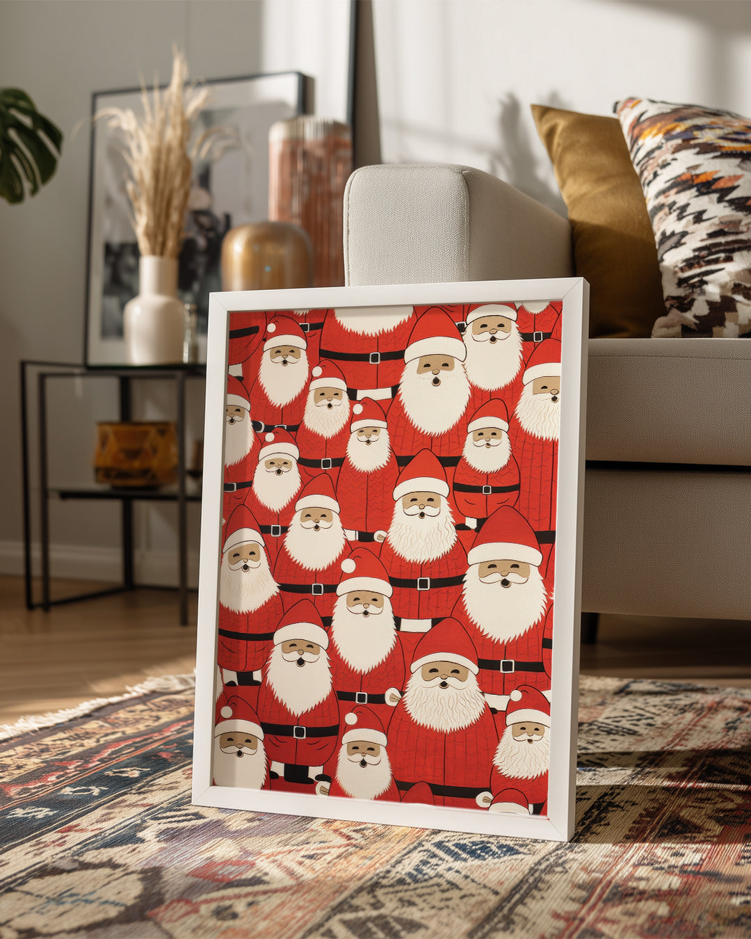 Santa Army Poster Tablosu