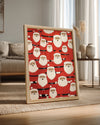 Santa Army Poster Tablosu