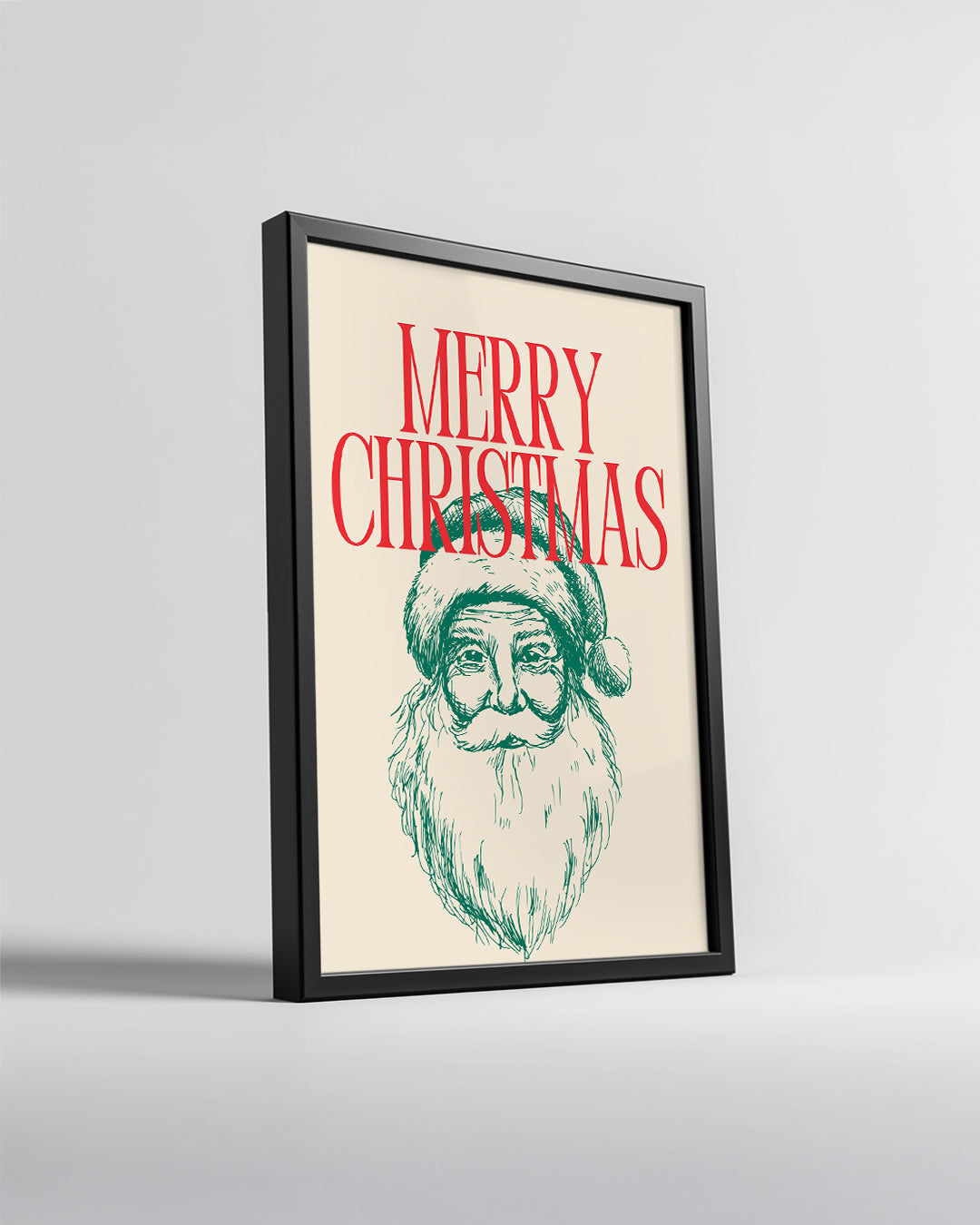 Santa Sleigh Ride Poster Tablosu