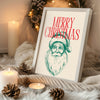 Santa Sleigh Ride Poster Tablosu