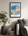 Santorini Yunanistan Poster Tablosu