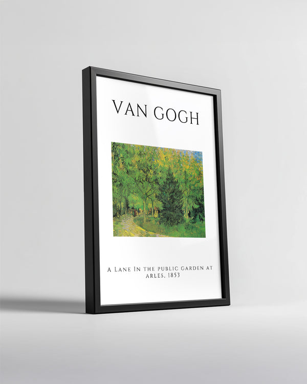 Sarı Yol - Vincent van Gogh - 1888 Poster Tablosu