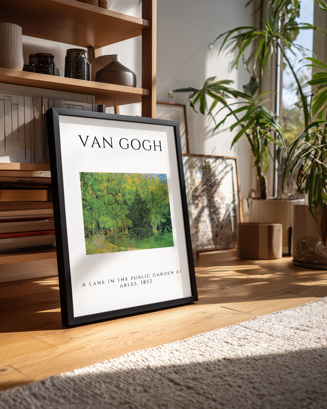 Sarı Yol - Vincent van Gogh - 1888 Poster Tablosu