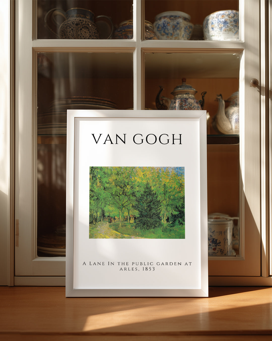 Sarı Yol - Vincent van Gogh - 1888 Poster Tablosu