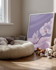 Satin Bloom Poster Tablosu