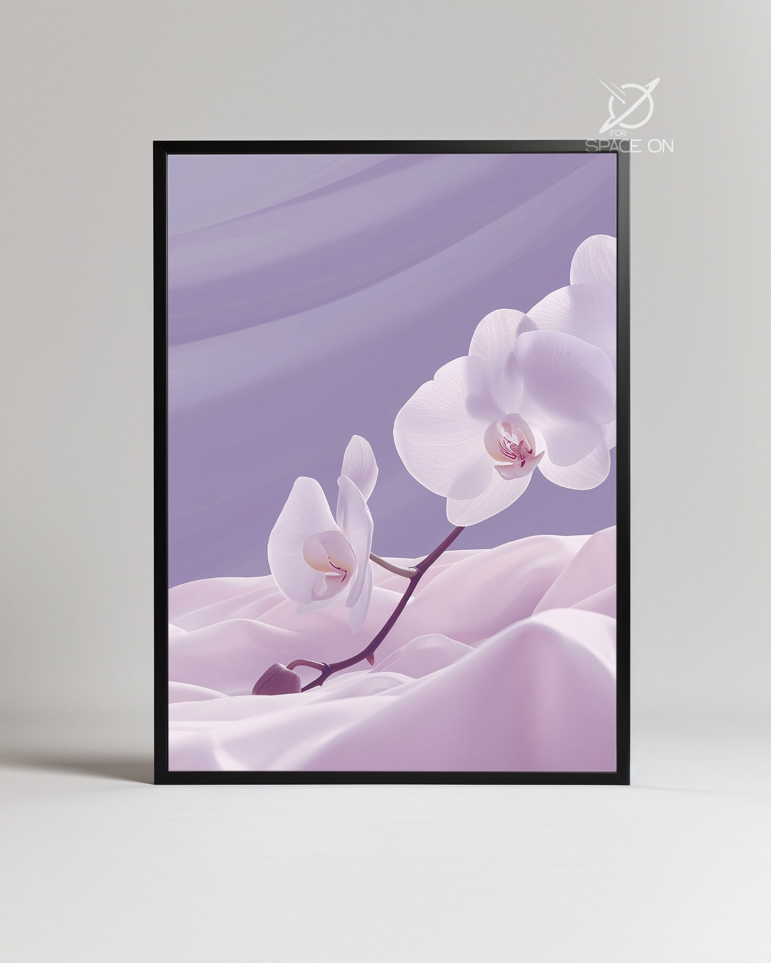 Satin Bloom Poster Tablosu