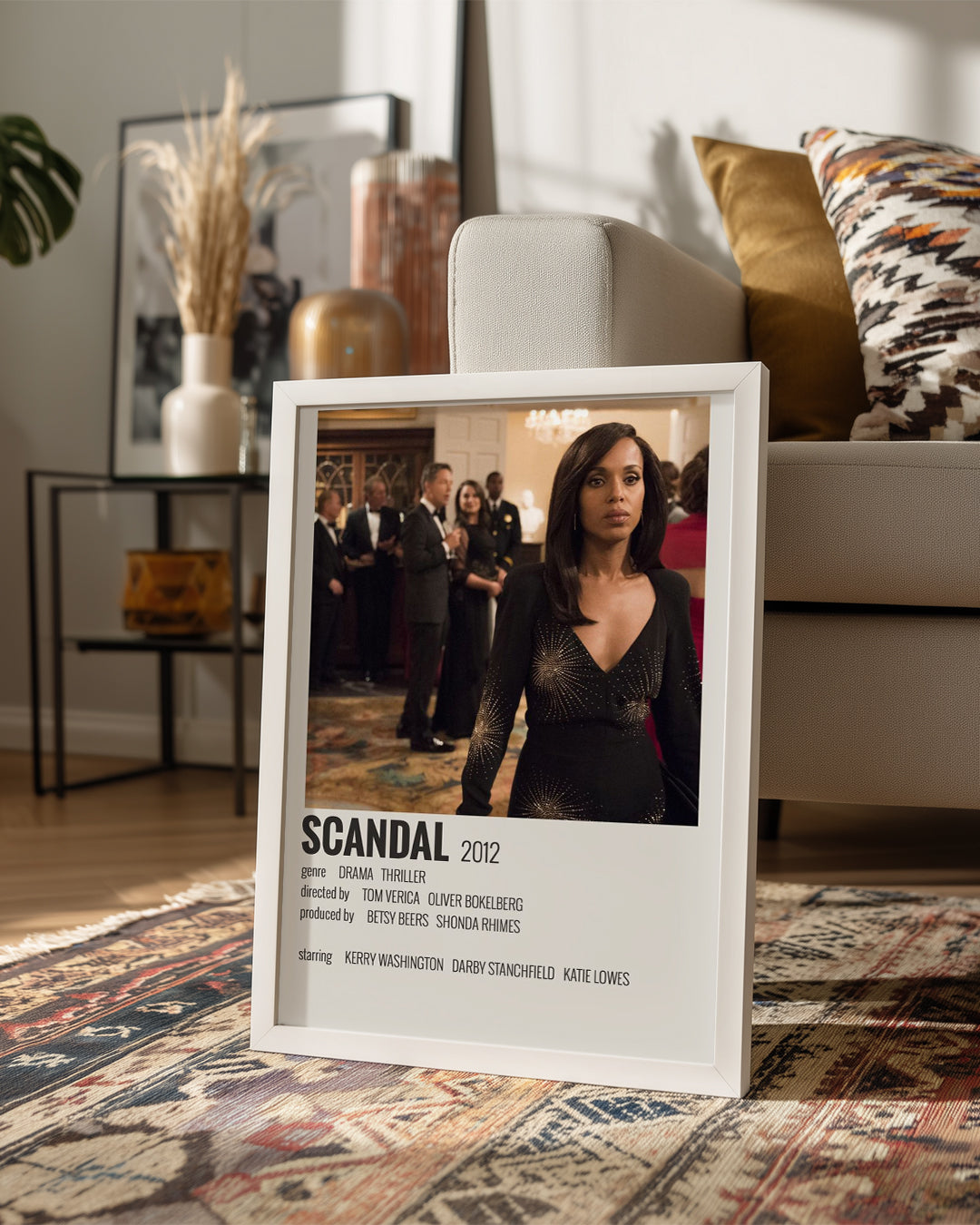 Scandal Poster Tablosu
