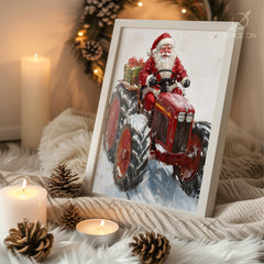 Scandinavian Christmas Tree Poster Tablosu