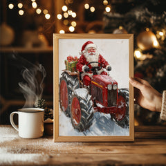 Scandinavian Christmas Tree Poster Tablosu