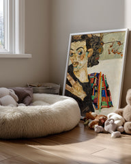 Schiele Self Poster Tablosu