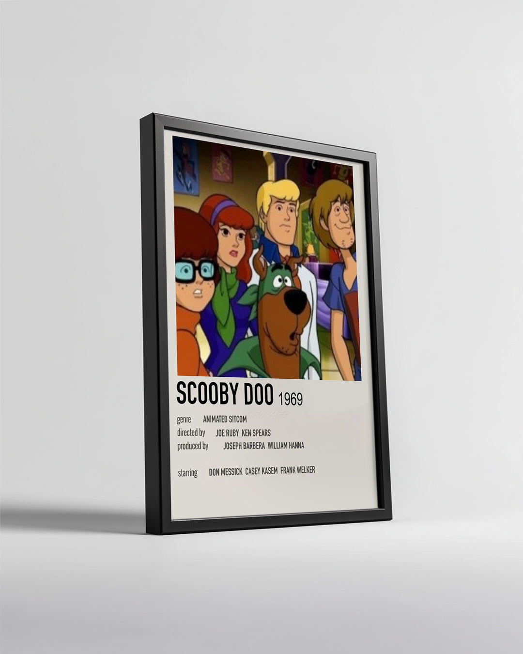 Scooby Doo Poster Tablosu
