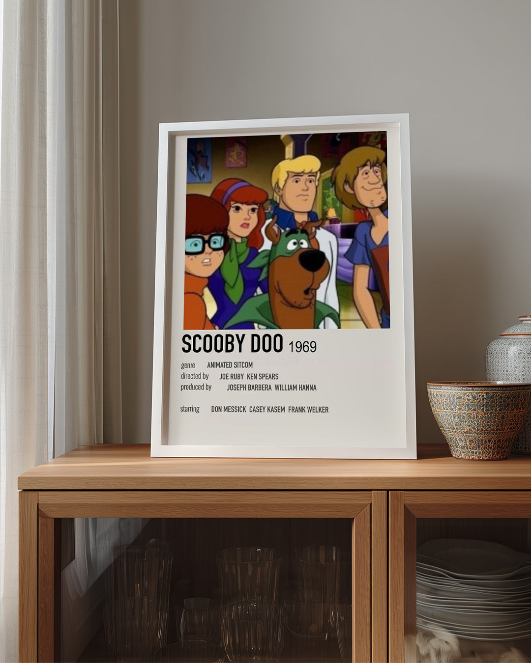 Scooby Doo Poster Tablosu