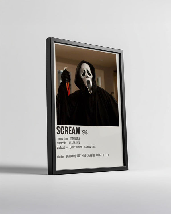 Scream Poster Tablosu