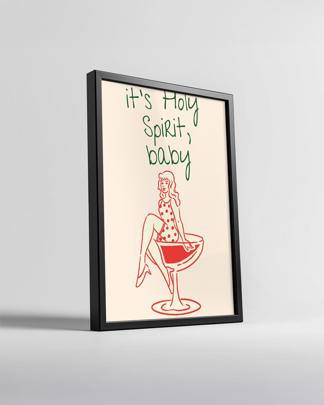 Seasons Greetings Print Poster Tablosu