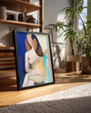 Seated Woman Poster Tablosu