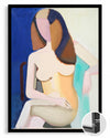 Seated Woman Poster Tablosu