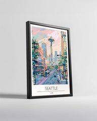 Seattle ABD Poster Tablosu
