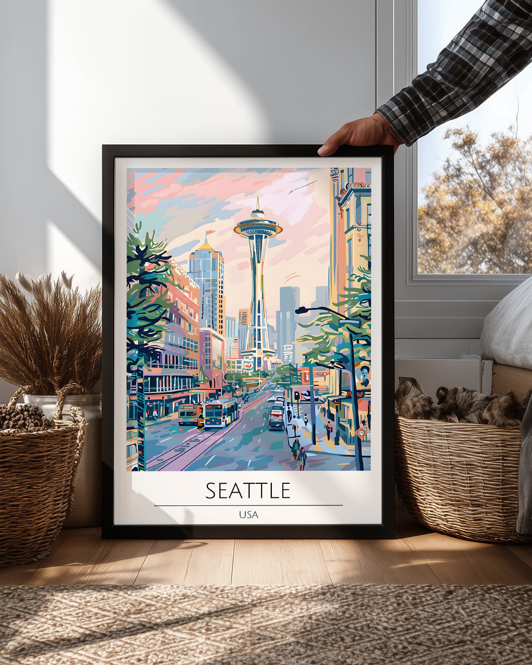 Seattle ABD Poster Tablosu